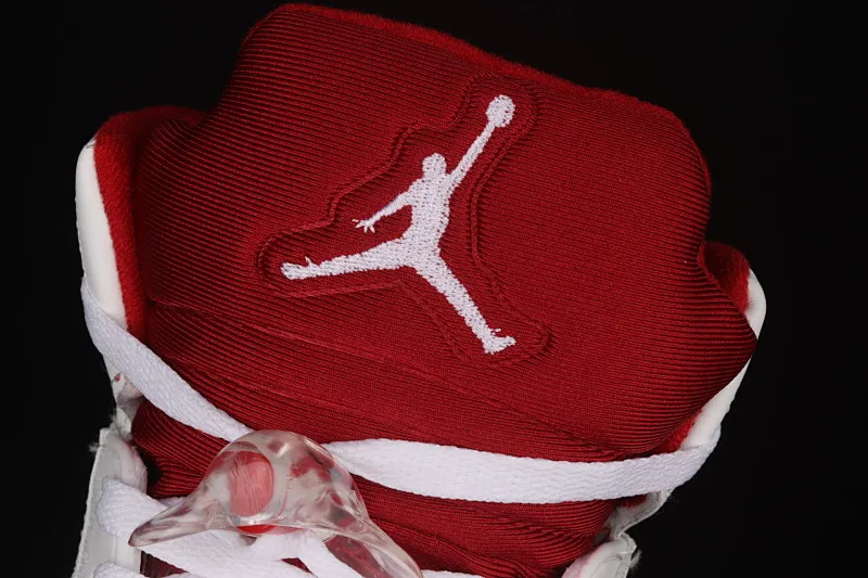 All categories Air Jordan Jordan series basketball shoes Air Jordan 5 G version Air Jordan 5 "What The" AJ5 Joe 5 White and Red Valentine's Day 440892-106